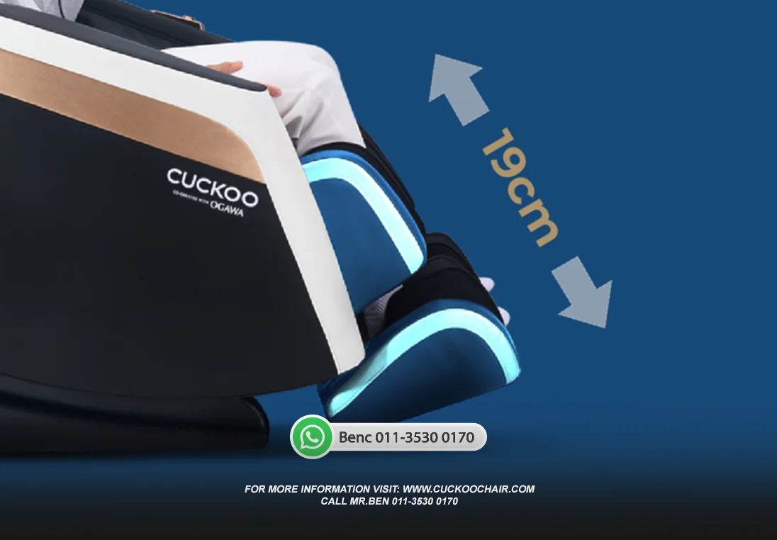 Cuckoo-Massage-Chair-Spring-Loaded-Calves-Extension​
